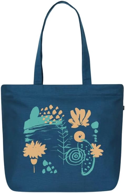 Aesthetic Canvas Tote Bag for Women Large Zipper Tote Bags with Pocket, Women Tote Bag for Yoga, Work, Beach