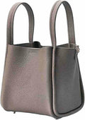 Women's Classic Design Luxury Leather Bag Soft Handbag Fashion Multi functional Bucket Bag Elegant Handbag