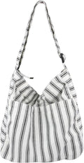 Canvas  Crossbody Shoulder Tote Bag for Women and Men W/Multi-pocket Casual Purse Messenger Bags Travel Work